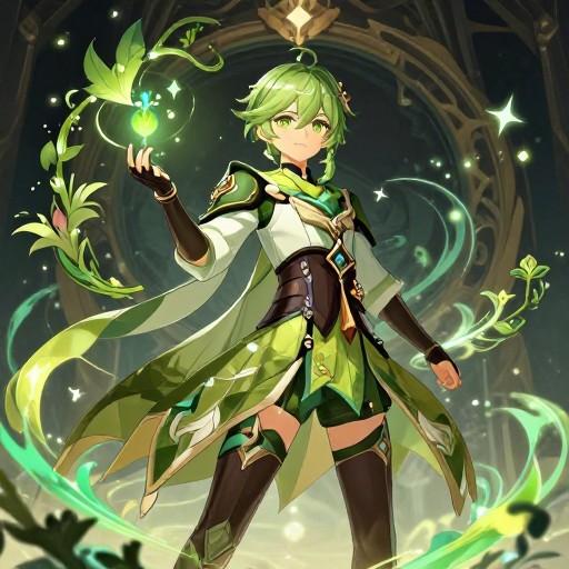 DENDRO MAGE - Splash Art