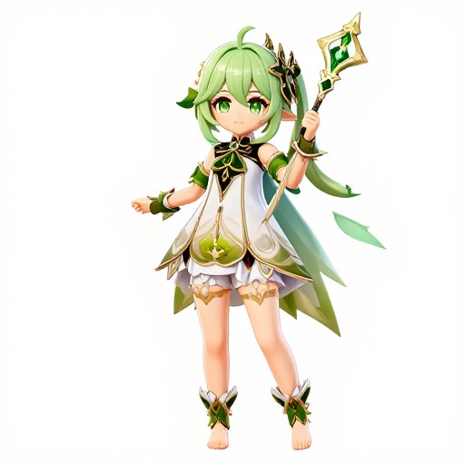 DENDRO HEALER - In-Game Model