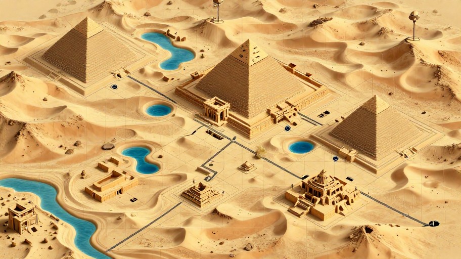 DESERT RUINS - Tactical Grid