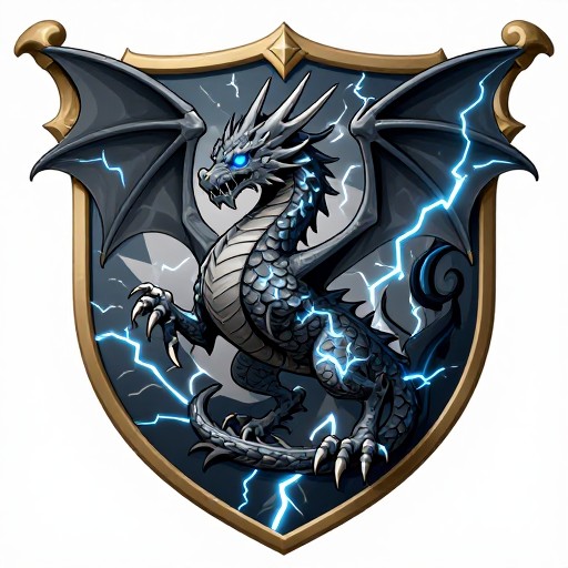 STORM DRAKE - Heraldic Sigil