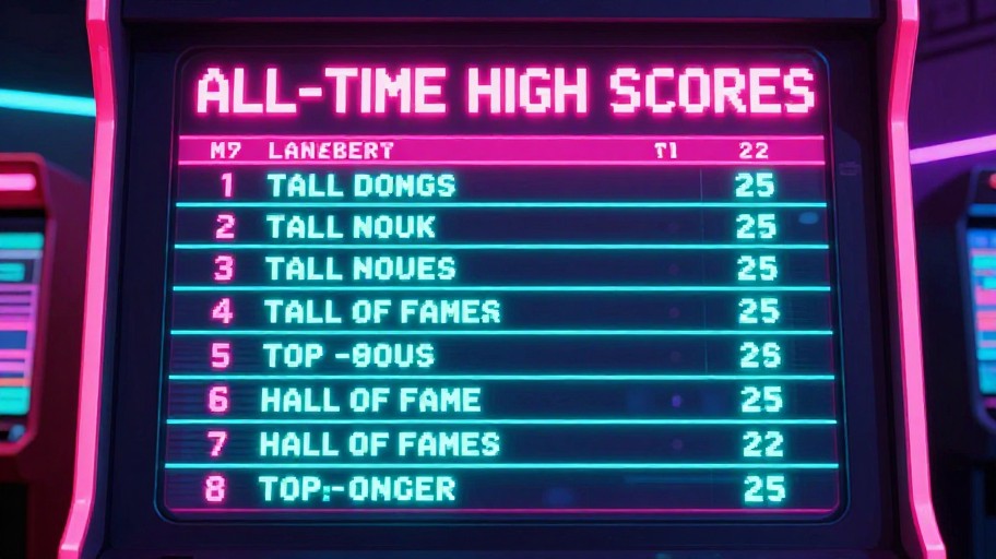 HIGH SCORES - Neon Arcade