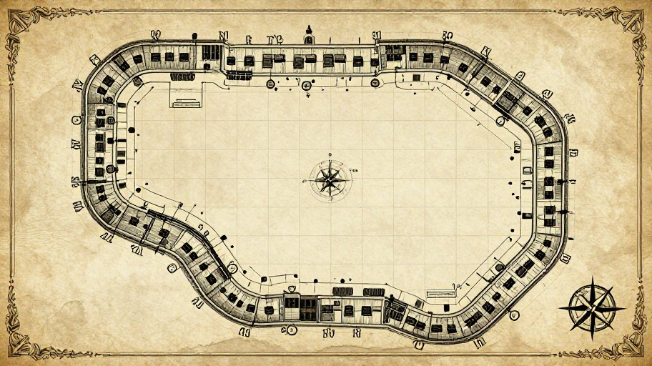 BATTLE ARENA - Hand-Drawn