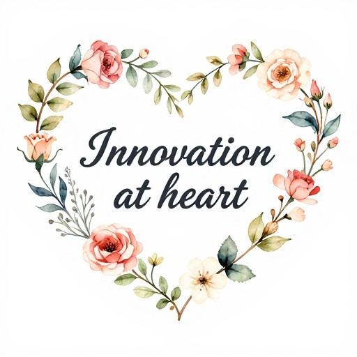 BUSINESS LOVE - Floral Heart