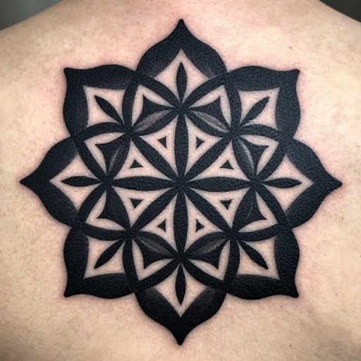 LOTUS SACRED - Blackwork