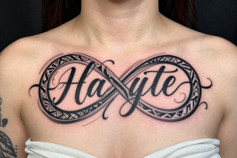 TRIBAL STRENGTH - Script Flourish