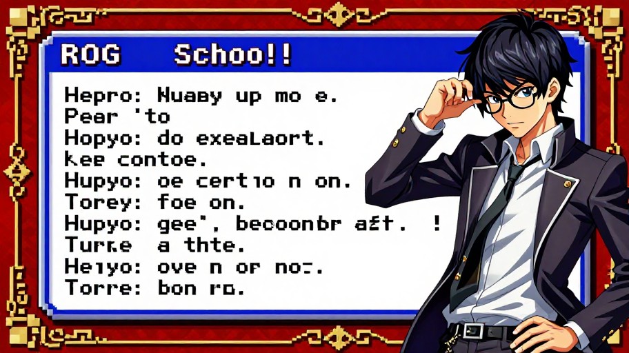 PERSONA CHAT - Retro RPG