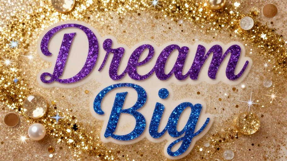 DREAM BIG - Golden Luxe