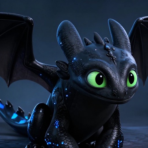 NIGHT FURY - HTTYD Classic