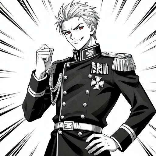 MYSTERIOUS PRUSSIA - Manga Panel