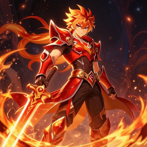 FIRE WARRIOR - Splash Art