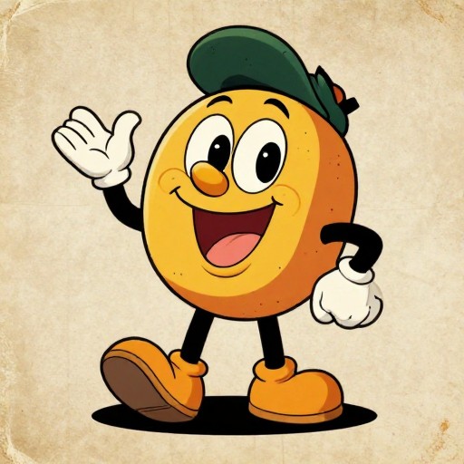 VINTAGE SEPIA - Cartoon Style