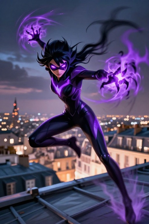 NIGHT PHANTOM - Action Pose