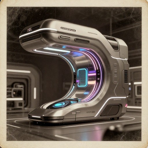 VINTAGE PHOTO - Futuristic