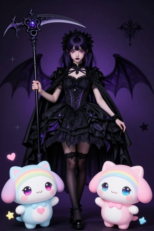 MIDNIGHT SHADE - Cute Chibi