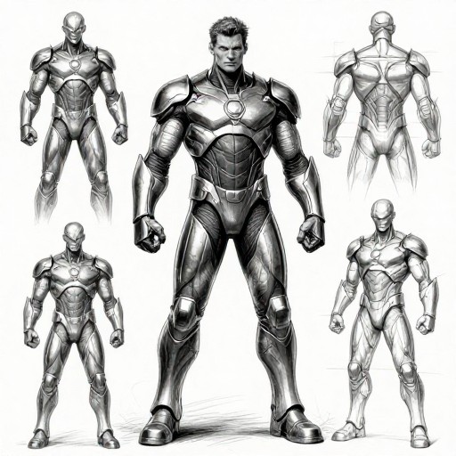 IRONCLAD ANTIHERO - Concept Sketch