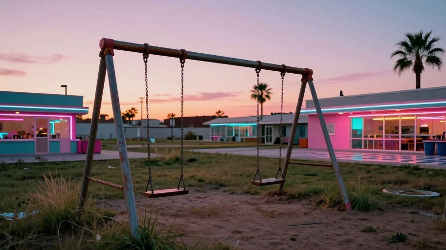 DESERTED PLAYGROUND - Vaporwave