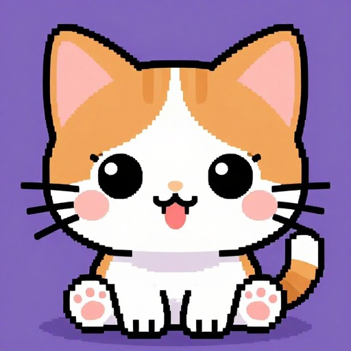 CUTE KITTEN - Pixel Kit