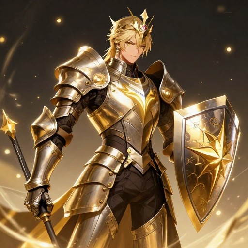 ARMORED PALADIN - Gacha Card