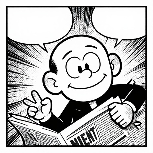 SILENT SAM - Comic Strip