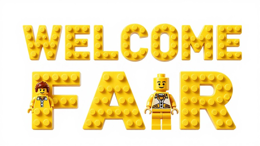 EVENT SIGN - Minifig Theme