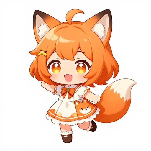 WHIMSICAL KITSU - Chibi Cute