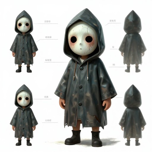 MASKED CHILD - Concept Art