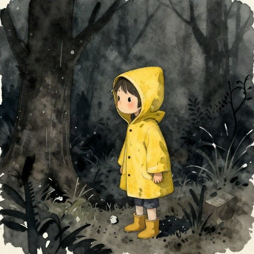 RUNAWAY KID - Watercolor Dark