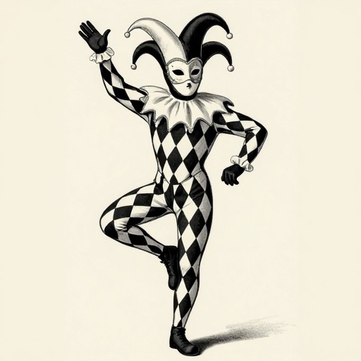 HARLEQUIN - Vintage Poster