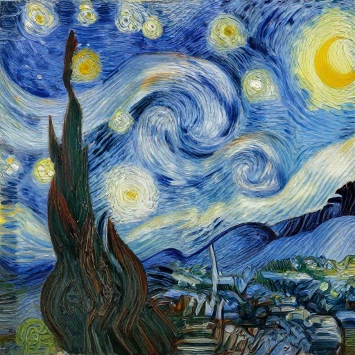 WATERCOLOR DREAM - Van Gogh