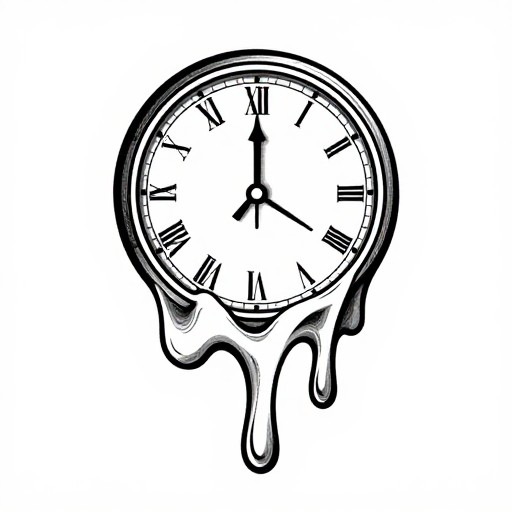 MELTING CLOCK - Traditional