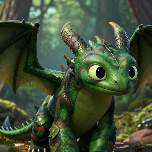 FOREST WYVERN - HTTYD Classic
