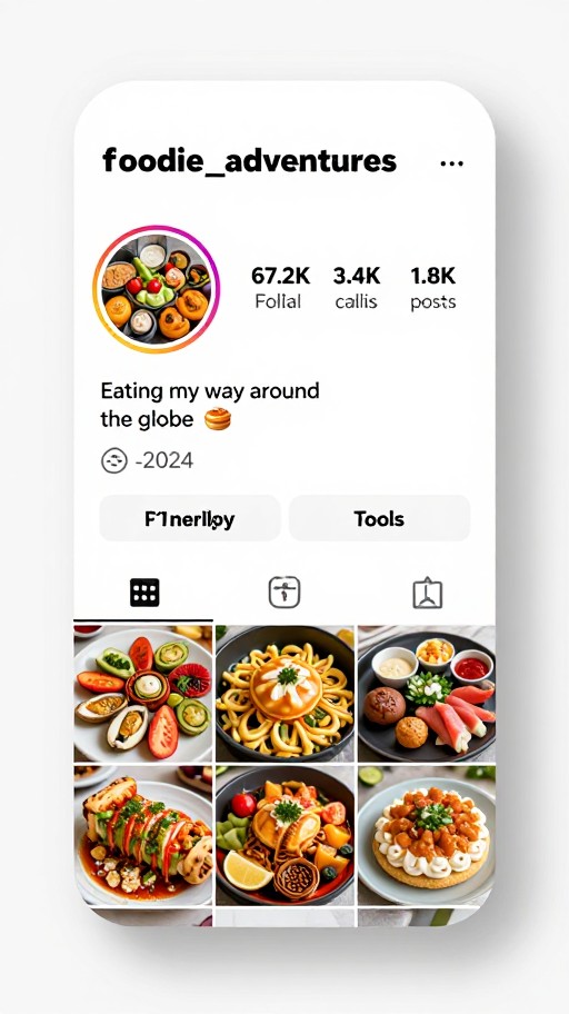 FOOD BLOGGER - Modern UI