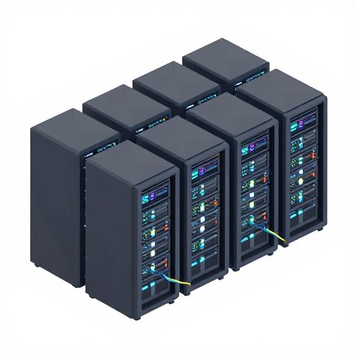 DATA CENTER - Low Poly