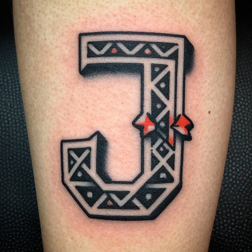 GEOMETRIC J - Traditional