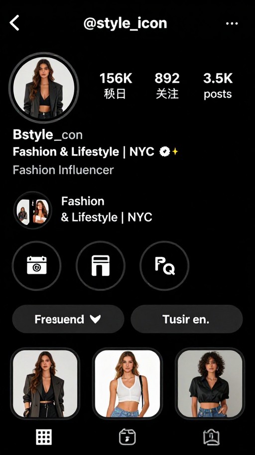 FASHION STYLE - Dark Mode