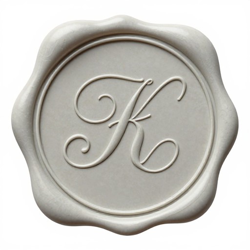 LUXURY SEAL - Flowing Script