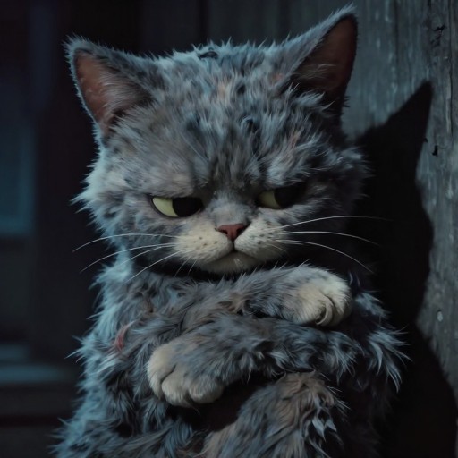 DEPRESSION KITTY - Classic Monster