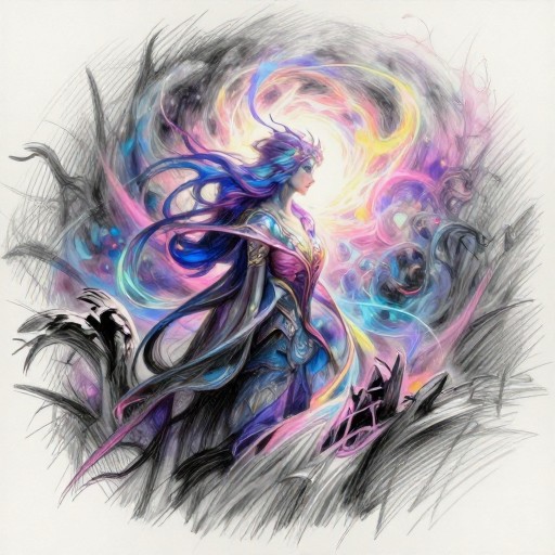 FANTASY ART - Pencil Sketch