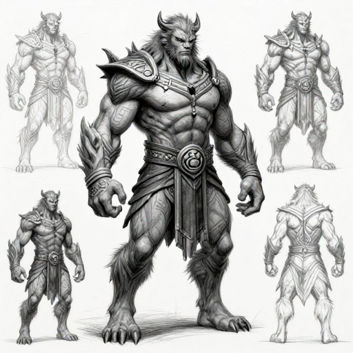 PRIMAL FORCE - Concept Sketch