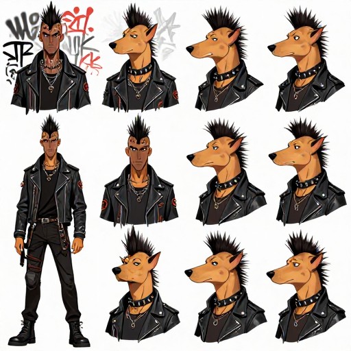 HELLHOUND PUNK - Character Sheet
