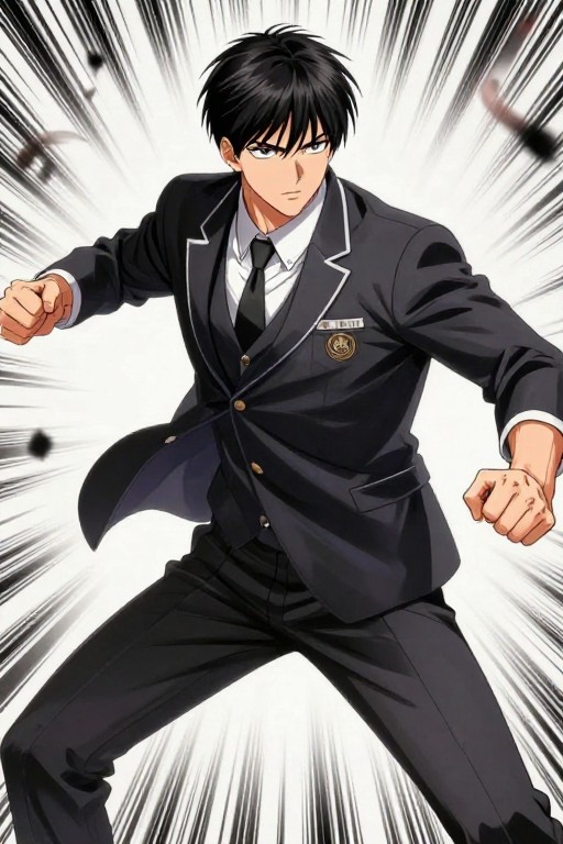 ELITE STUDENT - Action Pose