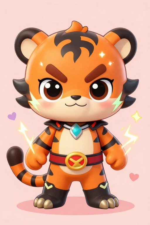 THUNDER TIGER - Chibi Cute