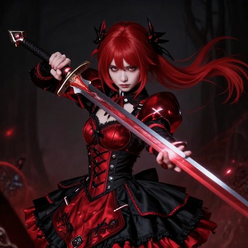 RED WARRIOR - Dark Witch