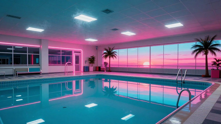POOL ROOMS - Vaporwave