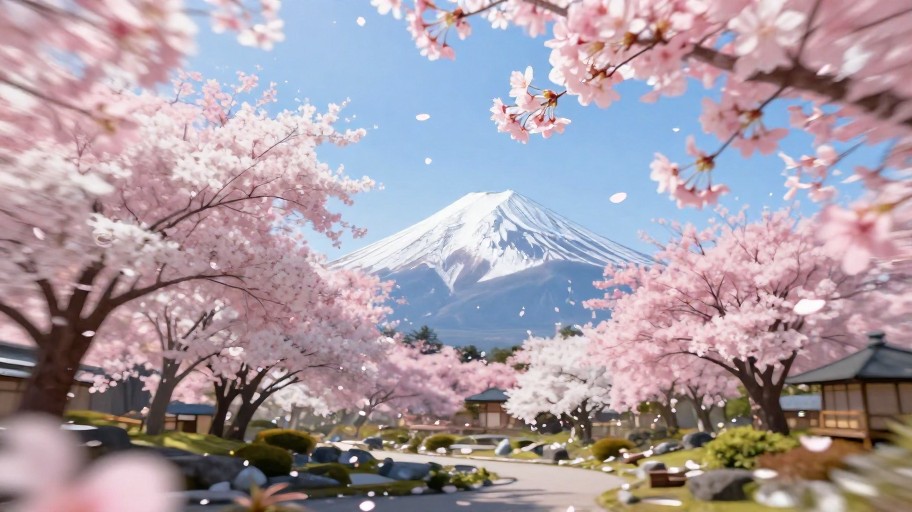 CHERRY BLOSSOM - Animated