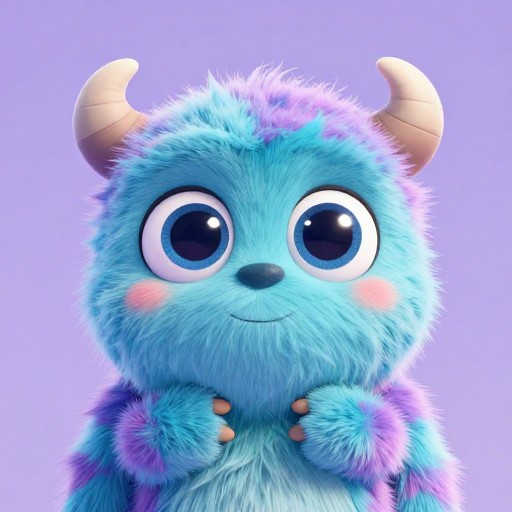 CUTE BOO BUDDY - Pixar Style