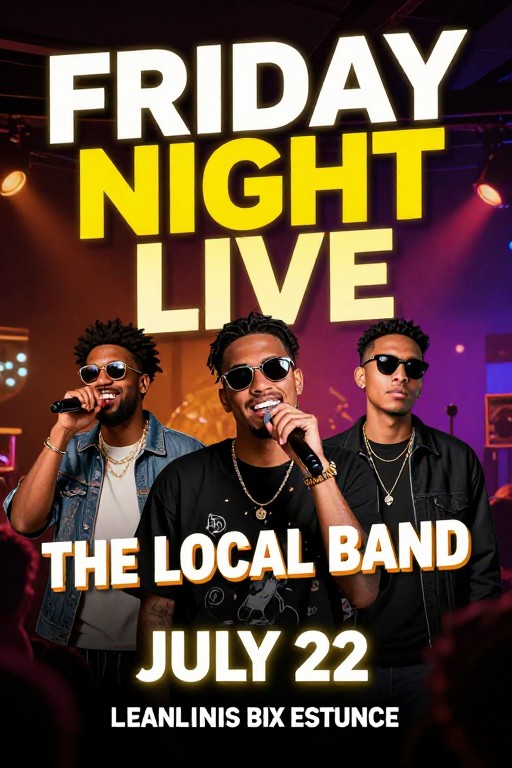 LOCAL GIG - Concert Poster