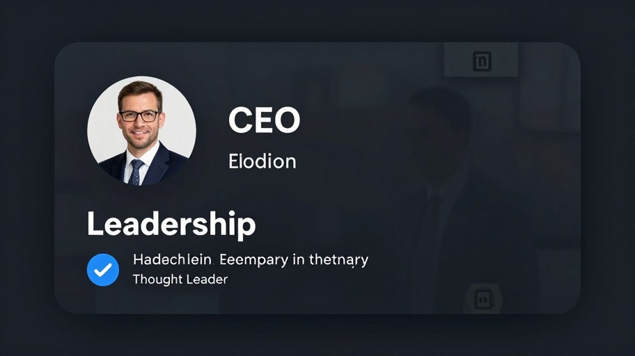CEO PROFILE - Dark Mode