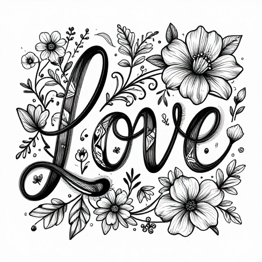 ABSTRACT LOVE - Floral Garden