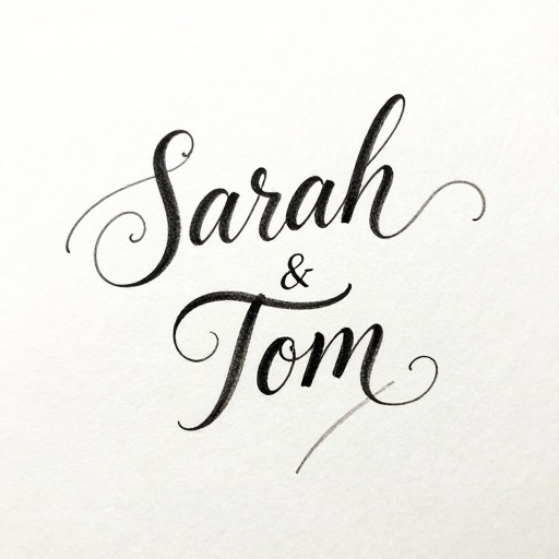 WEDDING ANNIVERSARY - Romantic Script